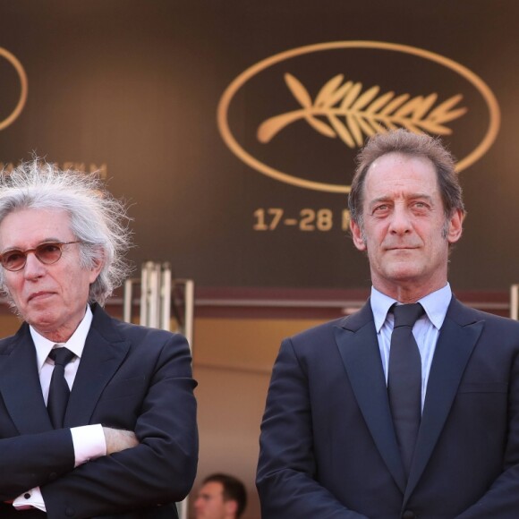 Séverine Caneele, Vincent Lindon, Jacques Doillon et Izia Higelin - Montée des marches du film "Rodin" lors du 70e Festival International du Film de Cannes. Le 24 mai 2017. © Borde-Jacovides-Moreau/Bestimage