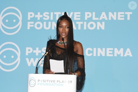 Semi-exclusif - Naomi Campbell - Soirée de la fondation Positive Planet au Palm Beach lors du 70ème festival de Cannes le 24 mai 2017. © Rachid Bellak/Bestimage