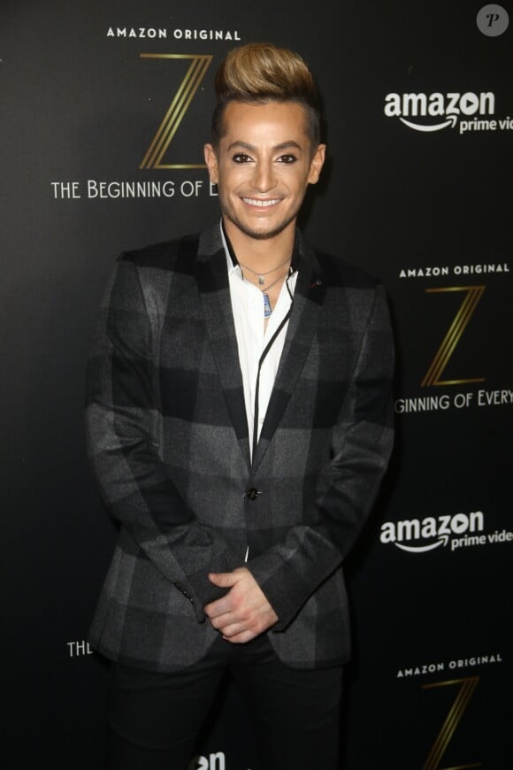 Frankie Grande à la première de Amazon's new series "Z" au théâtre SVA à New York, le 25 janvier 2017