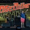 Mac Miller en concert lors du Festival Rock in Rio à Lisbonne le 1er juin 2014.