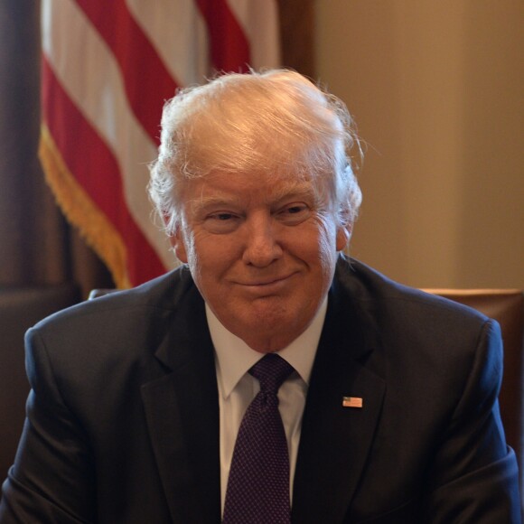 Le président des États-Unis, Donald Trump reçoit le premier ministre du Canada, Justin Trudeau à la Maison-Blanche à Washington, The District, Etats-Unis, le 13 février 2017. © Christy Bowe/Globe Photos/Zuma Press/Bestimage