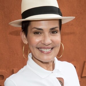 Cristina Cordula au village lors des internationaux de France de Roland Garros à Paris, le 30 mai 2017. © - Dominique Jacovides - Cyril Moreau/ Bestimage