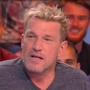 Benjamin Castaldi raconte sa première fois sur le plateau de Touche pas à mon poste, sur C8, le 1er juin 2017.