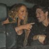 La chanteuse Mariah Carey et son compagnon Bryan Tanaka ont dîné au restaurant Mastro's Steakhouse à Beverly Hills le 2 juin 2017.