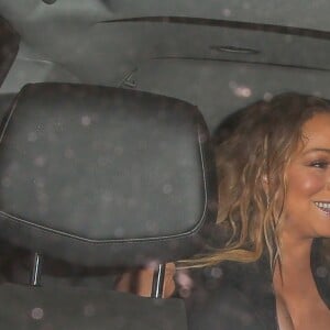 Mariah Carey et son compagnon Bryan Tanaka ont dîné au restaurant Mastro's Steakhouse à Beverly Hills le 2 juin 2017.