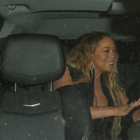 Mariah Carey et son compagnon Bryan Tanaka ont dîné au restaurant Mastro's Steakhouse à Beverly Hills le 2 juin 2017.