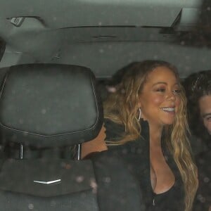 Mariah Carey et son compagnon Bryan Tanaka ont dîné au restaurant Mastro's Steakhouse à Beverly Hills le 2 juin 2017.