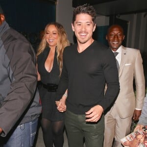 Mariah Carey et Bryan Tanaka ont dîné au restaurant Mastro's Steakhouse dans le quartier de Beverly Hills le 2 juin 2017.