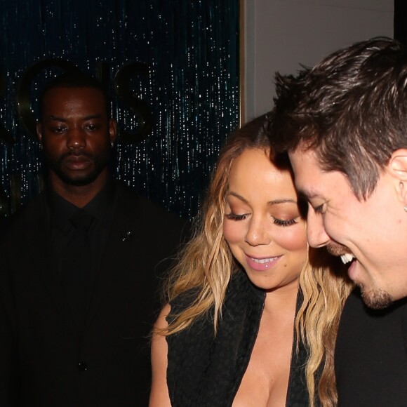 Mariah Carey et son compagnon Bryan Tanaka ont dîné au restaurant Mastro's Steakhouse à Beverly Hills le 2 juin 2017.