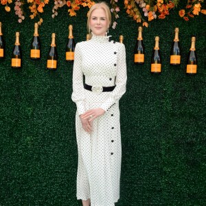 Nicole Kidman au photocall du "10th Annual Veuve Clicquot Polo Classic" au Liberty State Park de Jersey City, le 3 juin 2017.