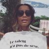 Sonia Rolland, engagée, fait passer un message sur Instagram le 22 mai 2017.