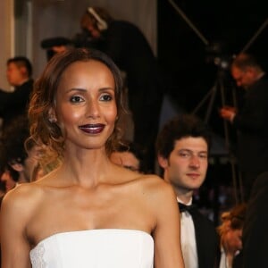 Sonia Rolland (bijoux Montblanc) - Montée des marches du film "Le Redoutable" lors du 70ème Festival International du Film de Cannes. Le 21 mai 2017. © Borde-Jacovides-Moreau/Bestimage