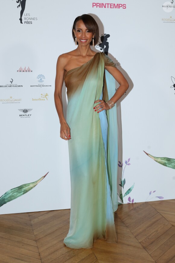 Sonia Rolland (Miss France 2000) - Gala de charité au profit de l'association "Les Bonnes fées" à l'hôtel d'Evreux, Place Vendôme à Paris, le 20 mars 2017. © CVS/Bestimage