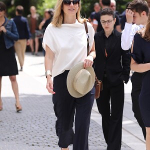 Julie Gayet au village lors des internationaux de tennis de Roland Garros à Paris le 5 juin 2017. © Cyril Moreau / Dominique Jacovides / Bestimage