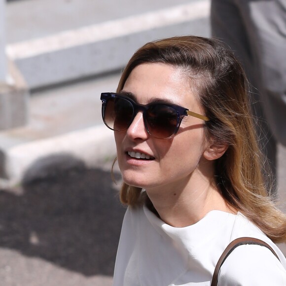Julie Gayet au village lors des internationaux de tennis de Roland Garros à Paris le 5 juin 2017. © Cyril Moreau / Dominique Jacovides / Bestimage Celebs