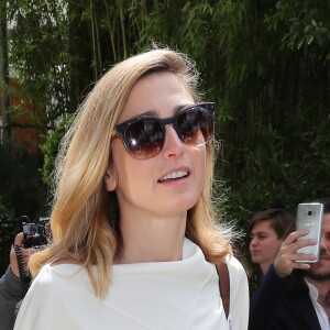 Julie Gayet au village lors des internationaux de tennis de Roland Garros à Paris le 5 juin 2017. © Cyril Moreau / Dominique Jacovides / Bestimage