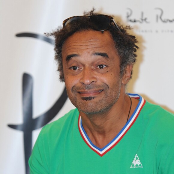 Yannick Noah - Présentation du tournoi de tennis des légendes à Marbella en Espagne le 21 septembre 2016.