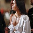 Kim Kardashian au défilé de mode "Givenchy", collection prêt-à-porter printemps-été 2017 lors de la Fashion Week de Paris, France, le 2 octobre 2016. © Olivier Borde/Bestimage