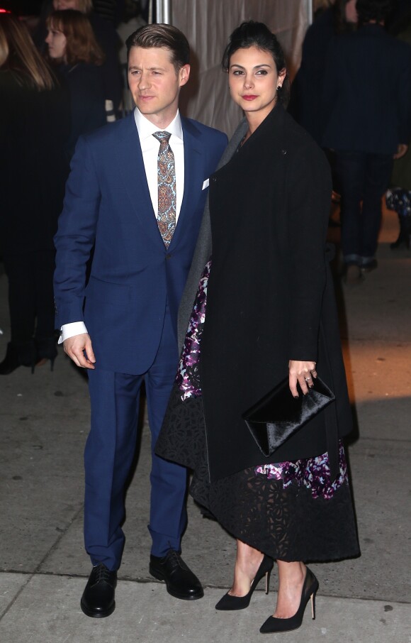 Morena Baccarin et son compagnon Benjamin McKenzie au 26ème IFP Gotham Independent Film Awards à New York, le 28 novembre 2016