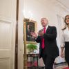 Donald et Melania Trump à la Maison Blanche. Washington, le 12 mai 2017.