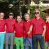 Guest, Harold et Jordan Bakalian, David Ginola et guest - Compétition "Old Course" lors du Mapauto Golf Cup à Cannes Mandelieu. Le 9 juin 2017