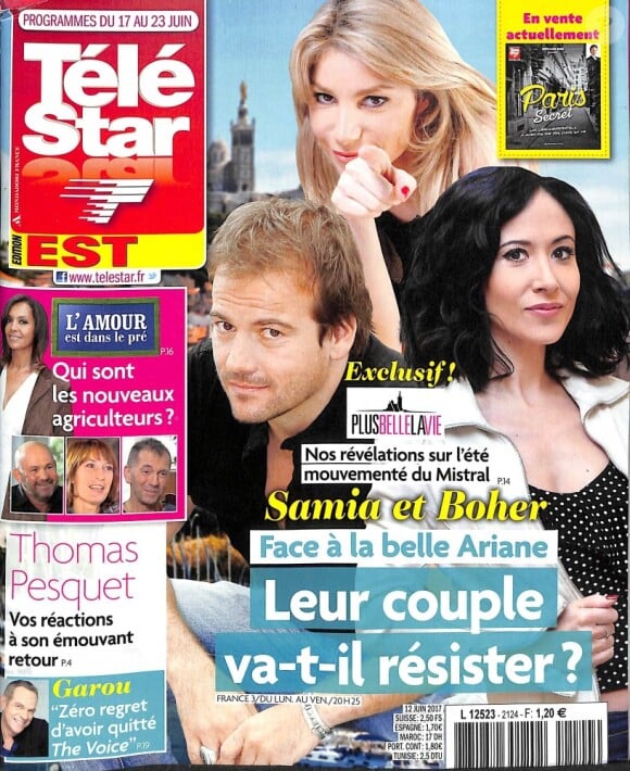 Magazine "Télé Star" en kiosques le 12 juin 2017.