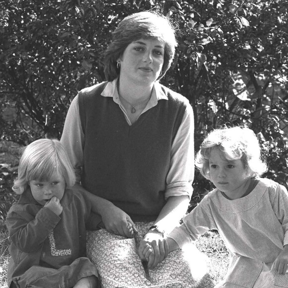 Diana Spencer, ancienne assistante maternelle au jardin d'enfant - en 1981