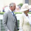 Le prince Charles de Galles et Camille Parker Bowles, la duchesse de Cornouailles au "Royal Ascot" 2013 dans le comte du Berkshire, le 18 Juin 2013.