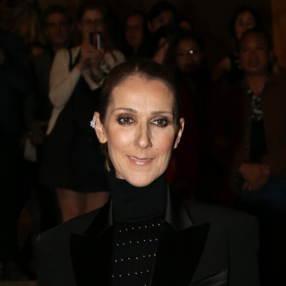 Semi-Exclusif - Céline Dion sort de l'Opéra Garnier après avoir assisté à la première du ballet "Renaissance" à Paris, le 13 juin 2017.