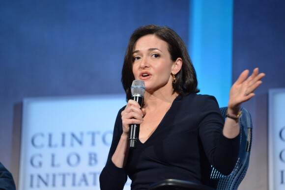 Sheryl Sandberg - Meeting annuel "Clinton Global Initiative" a New York le 24 septembre 2013.