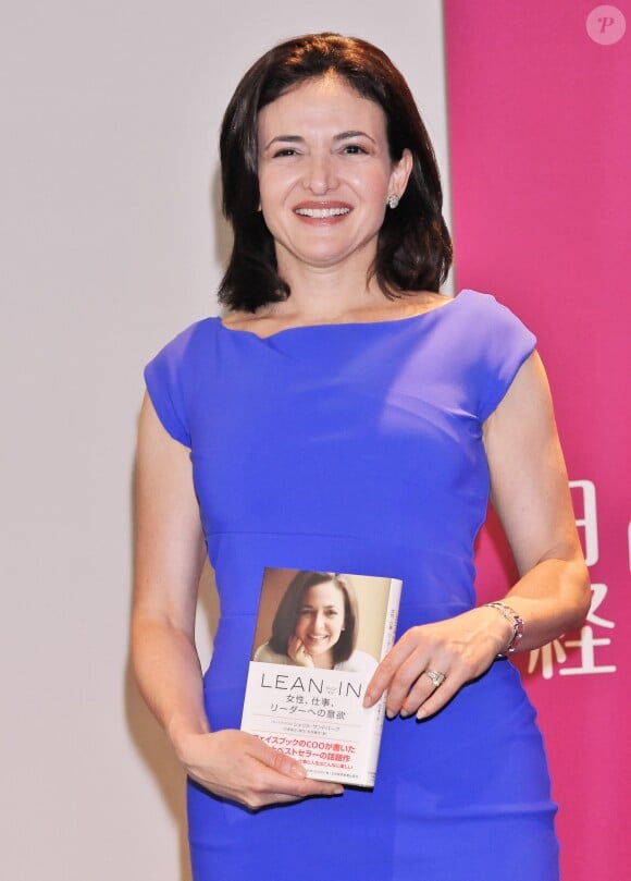 Sheryl Sandberg à Tokyo pour la sortie de son livre "Lean In" en japonais le 2 juillet 2013.