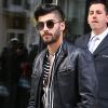 Zayn Malik sort de chez sa petite amie G.Hadid à New York, le 4 mai 2017
