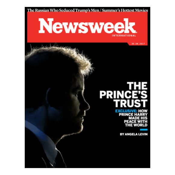 Le prince Harry s'est confié abondamment et sans réserve à la journaliste Angela Levin pour la revue Newsweek, juin 2017