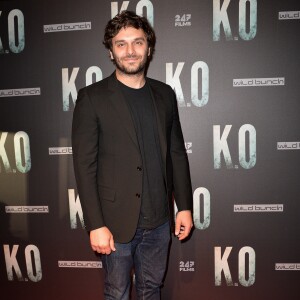 Pio Marmaï lors de l'avant-première du film ''K.O'' à Paris, le 9 juin 2017.