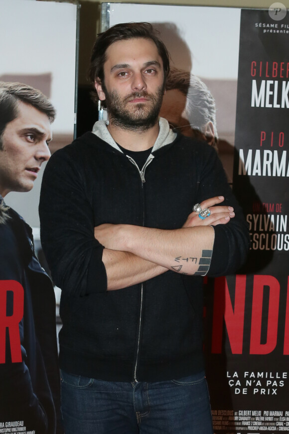 Pio Marmaï - Avant-première du film "Vendeur" au cinéma UGC Ciné Cité des Halles à Paris, le 26 avril 2016.