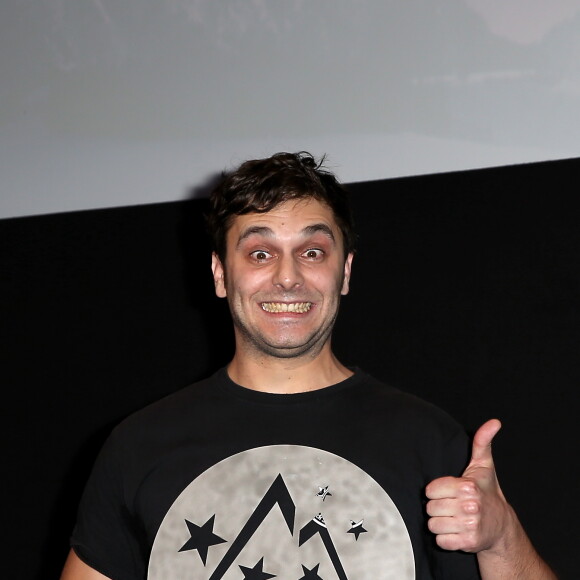 Pio Marmaï (Prix d'interprétation dans le film "Toute première fois") - Cérémonie de clôture du 18ème festival international du film de comédie de l'Alpe d'Huez, le 17 janvier 2015.