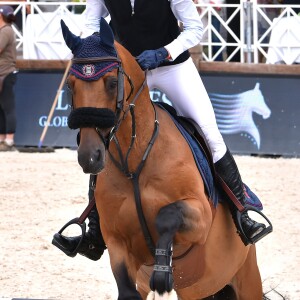 Charlotte Casiraghi lors du Jumping international de Monte-Carlo, étape du Longines Global Champions Tour, le 23 juin 2017 à Monaco. © Bruno Bebert / Bestimage