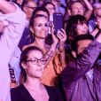 Exclusif - Laeticia Hallyday et Caroline de Maigret - Premier concert "Les Vieilles Canailles" au stade Pierre Mauroy à Lille, le 10 juin 2017 © Andre.D / Bestimage