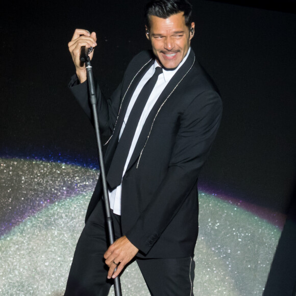 Ricky Martin en concert à Saragosse. Le 7 juin 2017