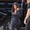 Kim Kardashian de retour à son domicile à New York, le 13 juin 2017.