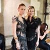 Brie Larson et Kirsten Dunst - Défilé Rodarte, collection printemps-été 2018, à la Fashion Week de Paris. Paris, le 2 juillet 2017.