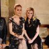 Brie Larson et Kirsten Dunst - Défilé Rodarte, collection printemps-été 2018, à la Fashion Week de Paris. Paris, le 2 juillet 2017.