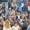 Céline Dion - Célébrités au front row du défilé de mode Haute-Couture "Giambattista Valli" collection Automne-Hiver 2017/2018 au Petit Palais à Paris, France, le 3 juillet 2017. © CVS-Veeren/Bestimage