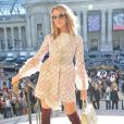 Céline Dion au défilé de mode Haute-Couture "Giambattista Valli" collection Automne-Hiver 2017/2018 au Petit Palais à Paris, France, le 3 juillet 2017. © CVS-Veeren/Bestimage
