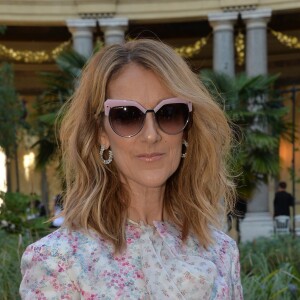 Céline Dion au défilé de mode Haute-Couture "Giambattista Valli" collection Automne-Hiver 2017/2018 au Petit Palais à Paris, France, le 3 juillet 2017. © CVS-Veeren/Bestimage