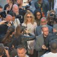 Céline Dion arrive au défilé de mode Haute-Couture "Giambattista Valli" collection Automne-Hiver 2017/2018 au Petit Palais à Paris, France, le 3 juillet 2017. © CVS-Veeren/Bestimage