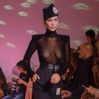 Fashion Week : Bella Hadid, sensationnelle devant Emmanuelle Seigner