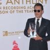 Marc Anthony (honoré) au photocall de la soirée des Latin Recording Academy Awards à Las Vegas, Nevada, Etats-Unis, le 16 novembre 2016