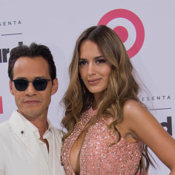 Marc Anthony et sa femme Shannon de Lima aux Billboard Latin Music Awards à Miami le 30 avril 2015