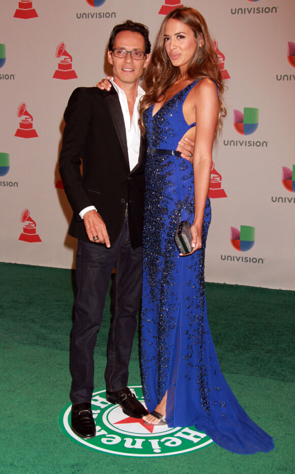 Marc Anthony, Shannon De Lima - Soirée des "Latin Grammy Award" à Las Vegas le 20 novembre 2014.